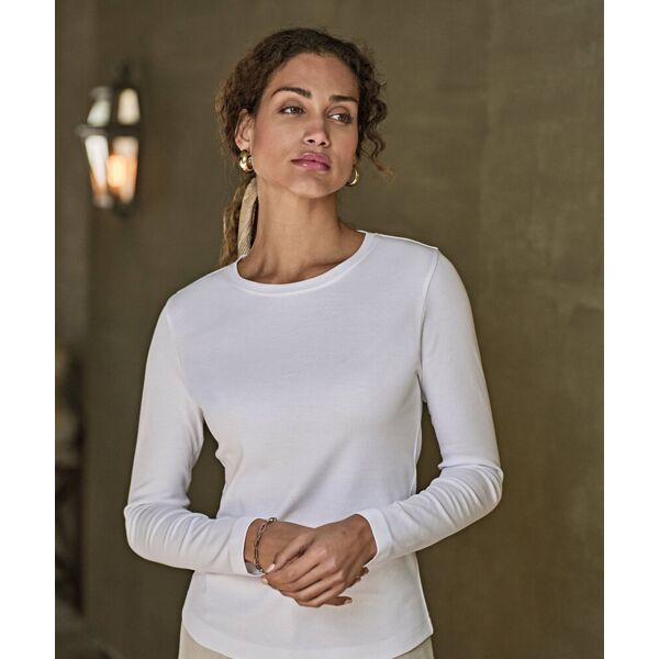 Women’s long sleeve interlock tee (590) Thumbnail