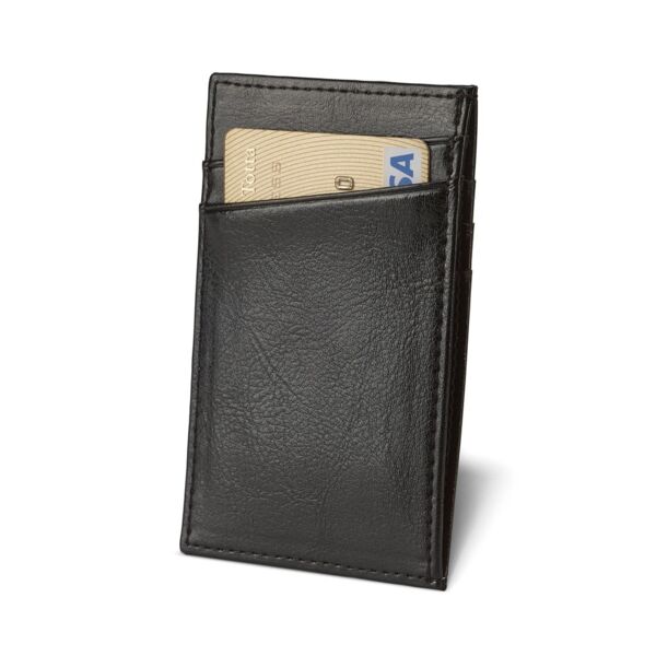 KUTCHER. Leather card holder with RFID blocking Thumbnail