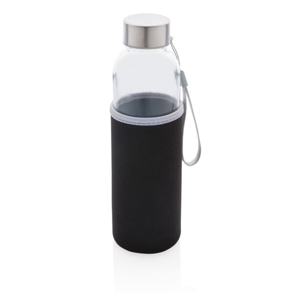 Glass 500ml bottle with neoprene sleeve Thumbnail
