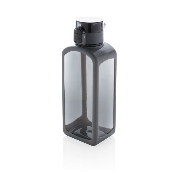 Squared 600ml lockable leak proof tritan water bottle Thumbnail