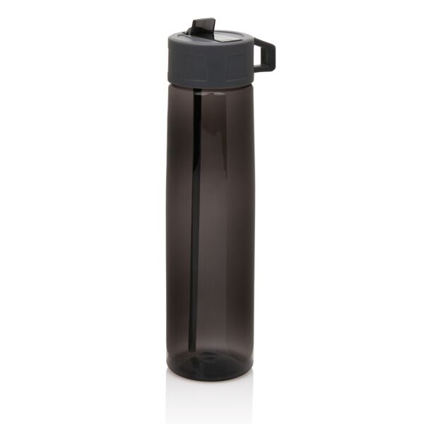 Tritan 750ml bottle with straw Thumbnail