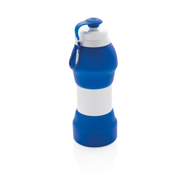 Foldable 580ml  silicone sports bottle Thumbnail