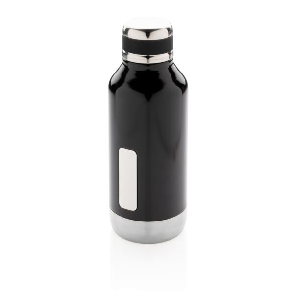 Leak proof 500ml vacuum bottle with logo plate Thumbnail