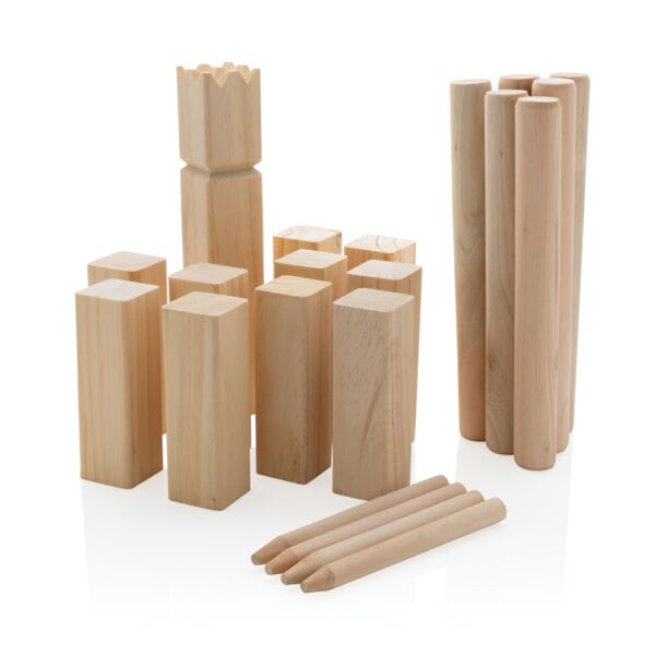 Wooden kubb set Thumbnail