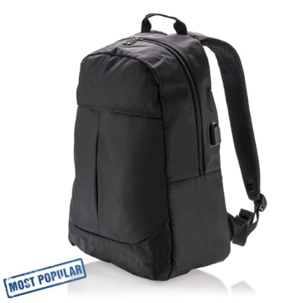 Power USB laptop backpack Thumbnail