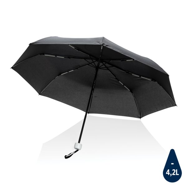 20.5"Impact AWARE RPET 190T pongee Foldable mini umbrella Thumbnail