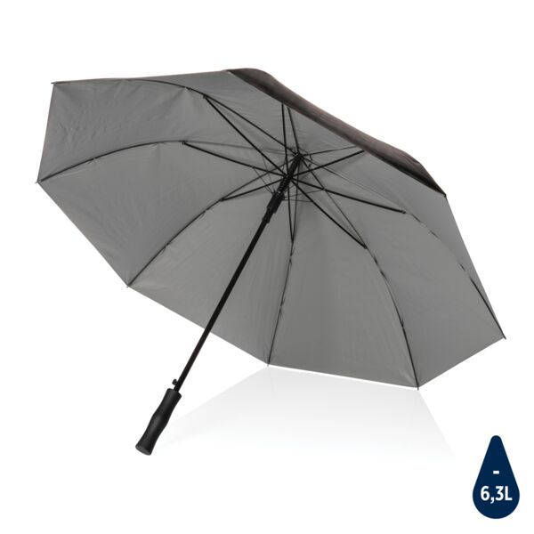 27" Impact AWARE RPET 190T dual colour auto open umbrella Thumbnail