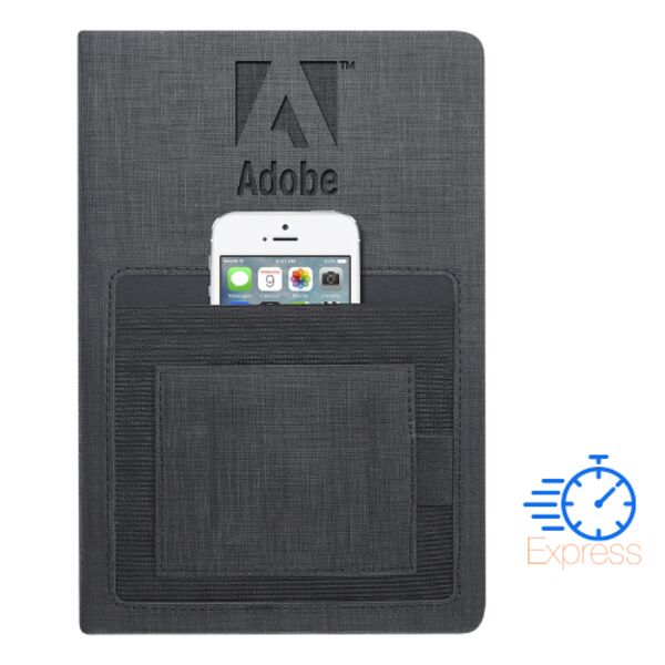 Cleo Notebook with Phone, Card & Pen Holder (210 x 148mm) Thumbnail