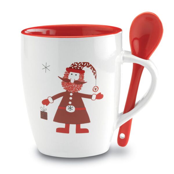 Mug with spoon Thumbnail