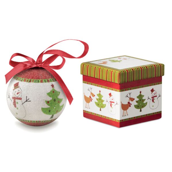 Christmas bauble in gift box Thumbnail
