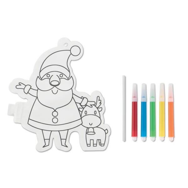 Santa Claus colouring balloon Thumbnail