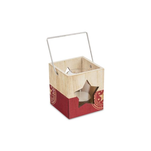 Wooden decoration holder- star Thumbnail