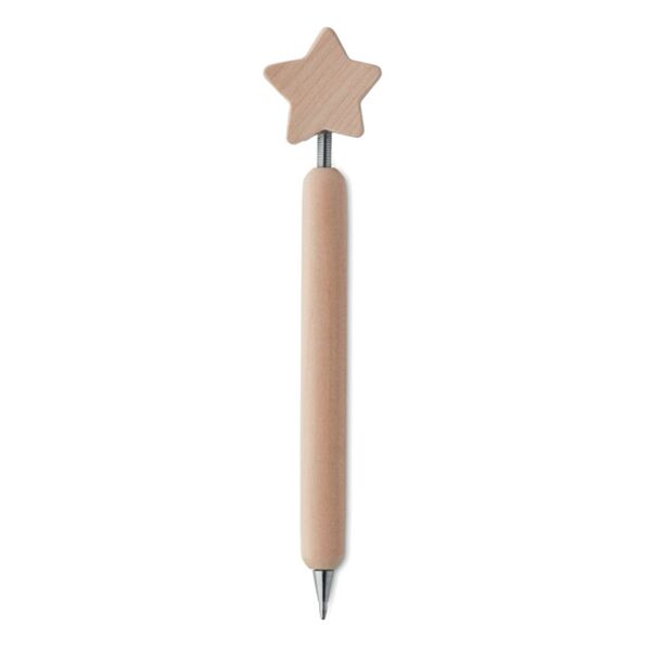 Wooden pen with star on top Thumbnail