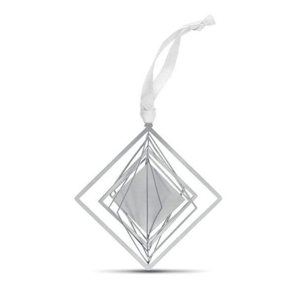 Square decoration with ribbon Thumbnail