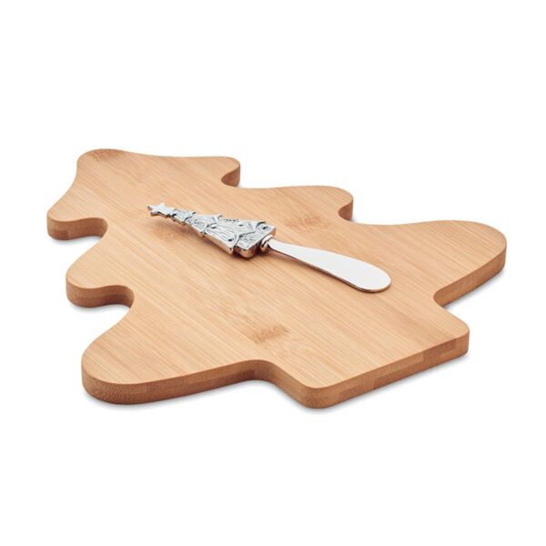 Cheese board set in bamboo Thumbnail