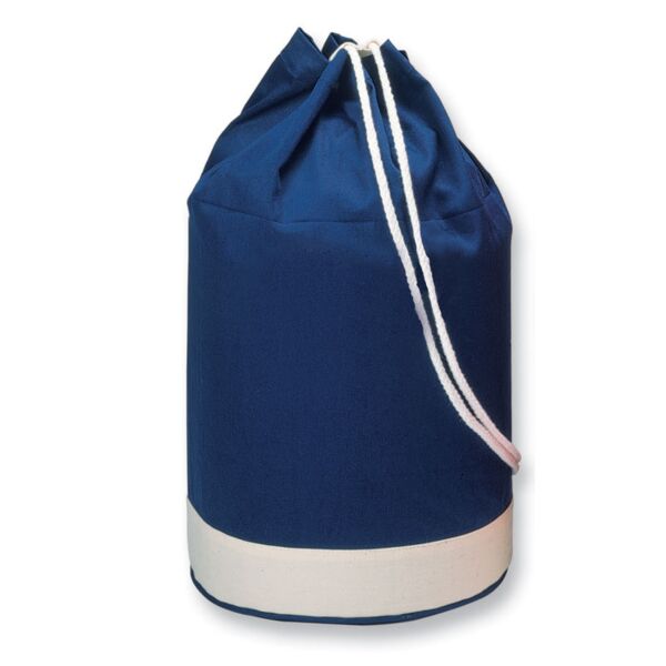 Cotton duffle bag bicolour Thumbnail