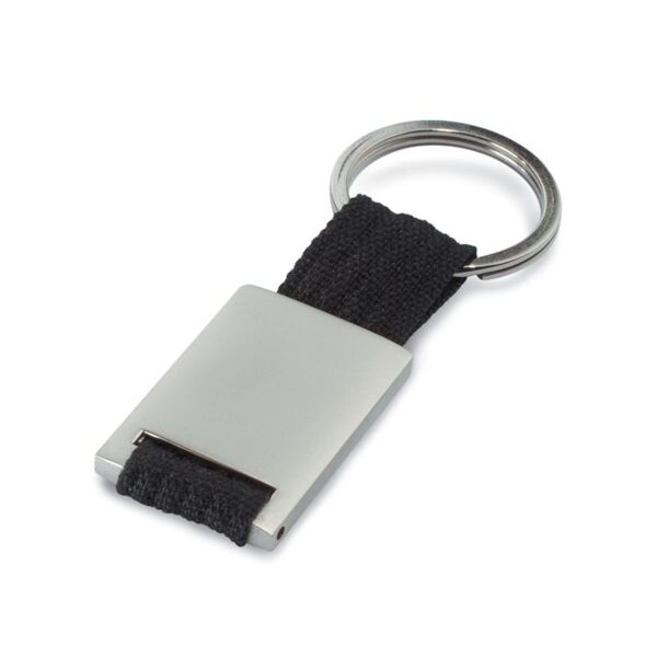 Metal rectangular key ring Thumbnail