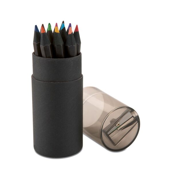 Black colouring pencils Thumbnail