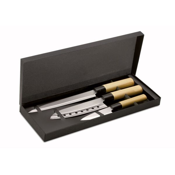Japanese style knife set Thumbnail