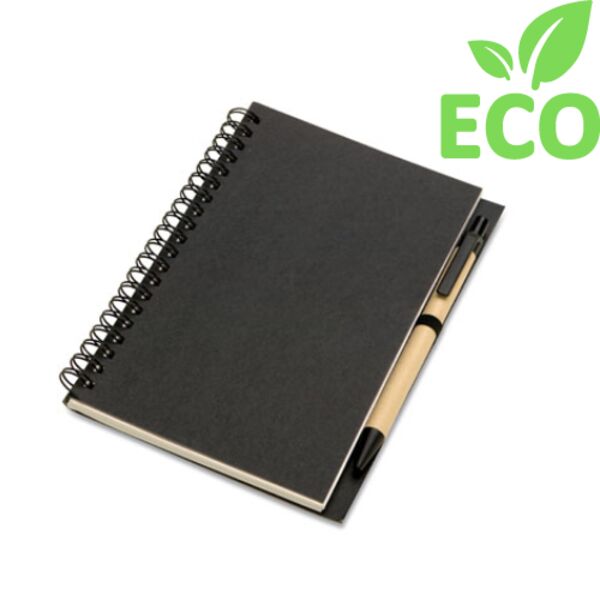 B6 Recycled notebook with pen Thumbnail