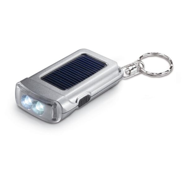 Solar powered torch key ring Thumbnail