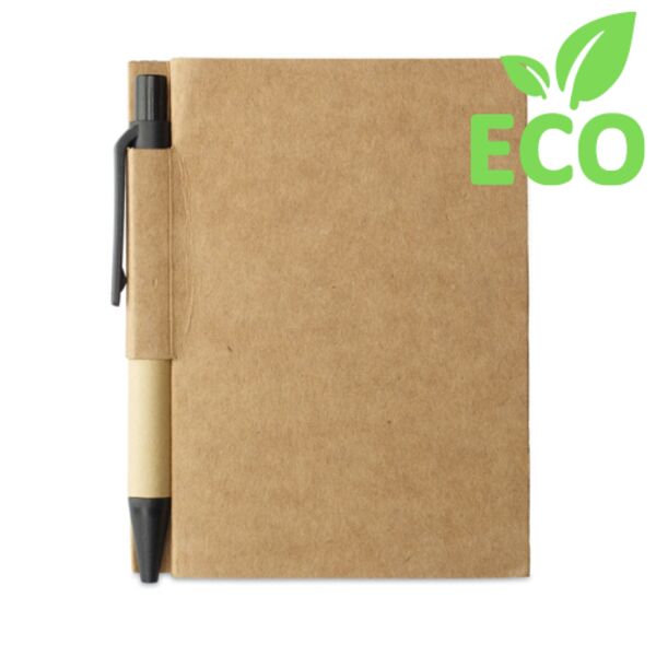 Recycled notebook with pen Thumbnail