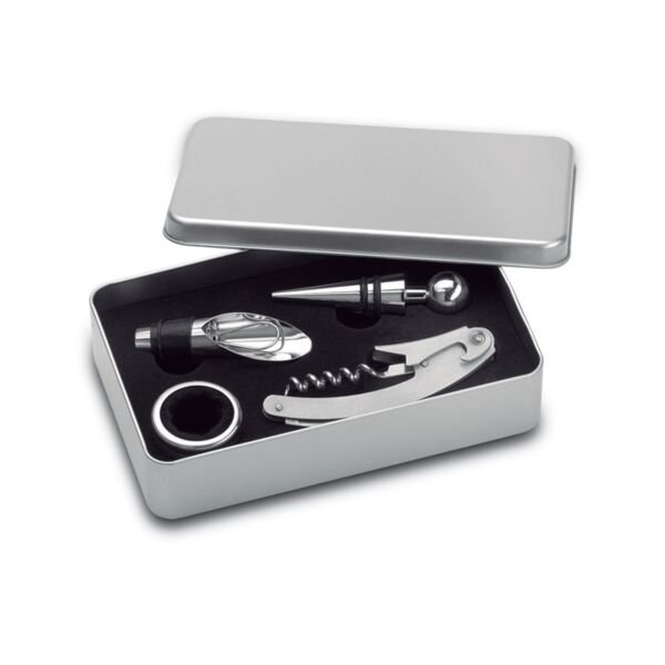 Wine  set in tin box Thumbnail