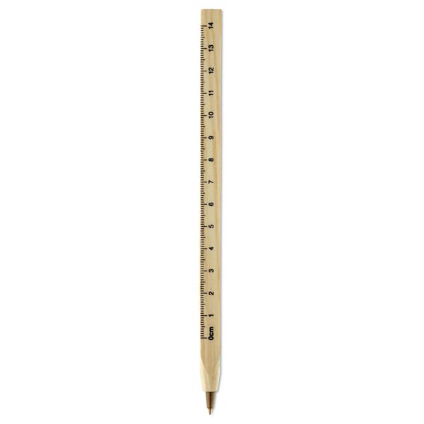 Wooden ruler pen Thumbnail