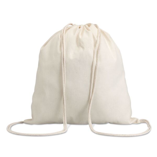 100gr/m² cotton drawstring bag Thumbnail