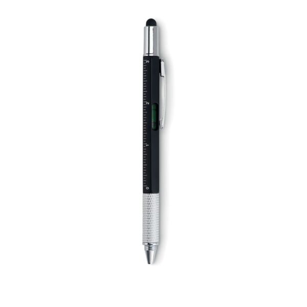 Spirit level pen with ruler Thumbnail
