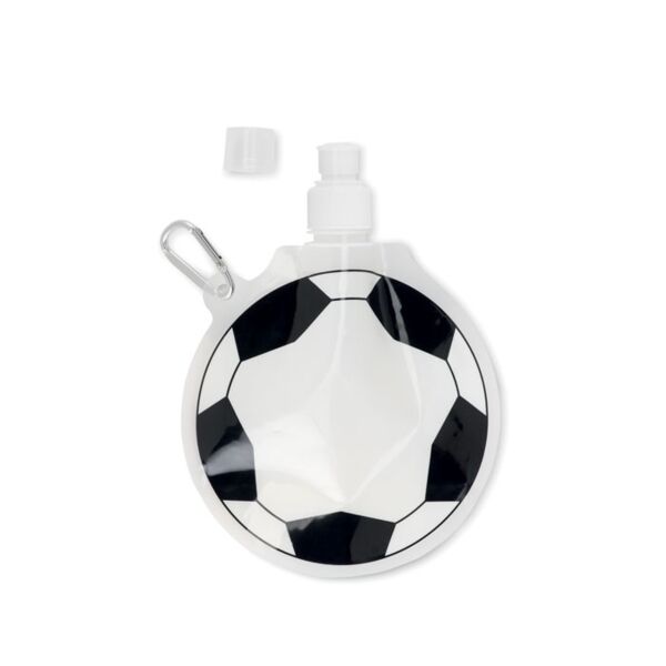 Football shape 500ml  foldable bottle Thumbnail