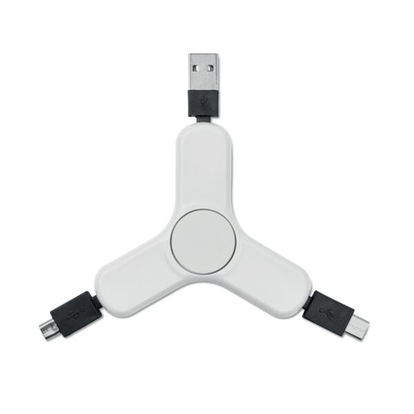 3 in 1 charging cable spinner Thumbnail