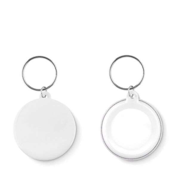 Small pin button key ring Thumbnail