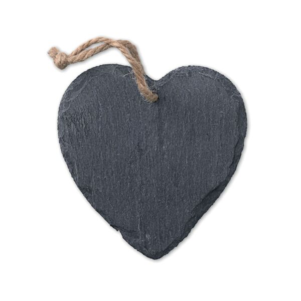 Slate hanger heart Thumbnail