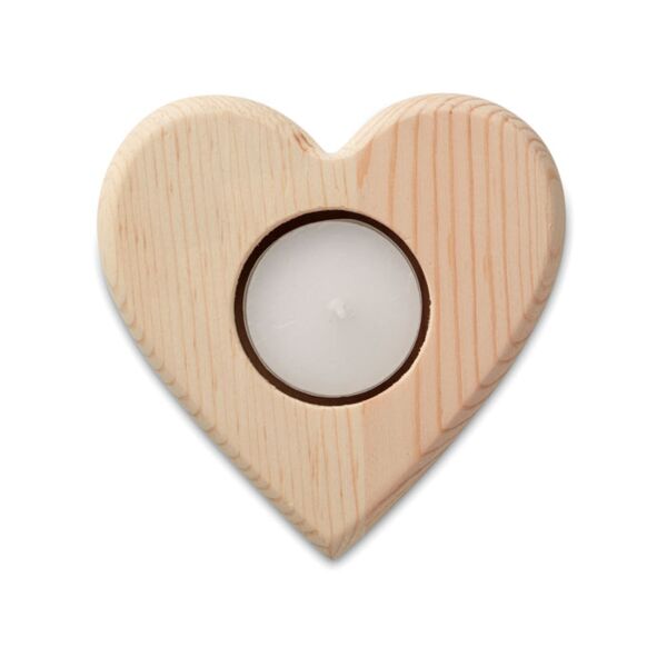 Heart shaped candle holder Thumbnail