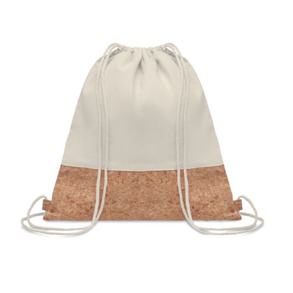 160gr/m² cotton drawstring bag Thumbnail