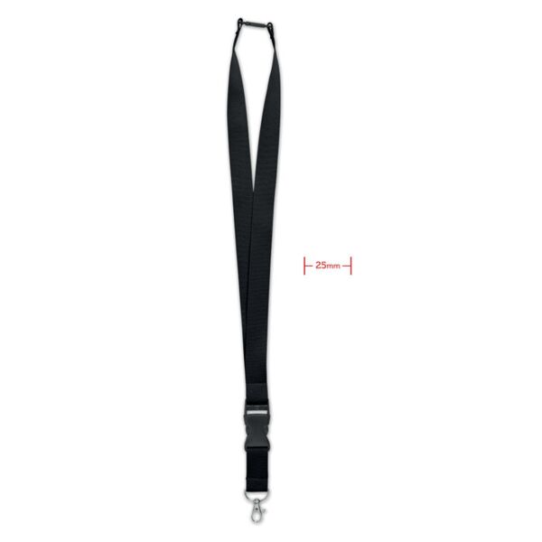 Lanyard with metal hook 25mm Thumbnail