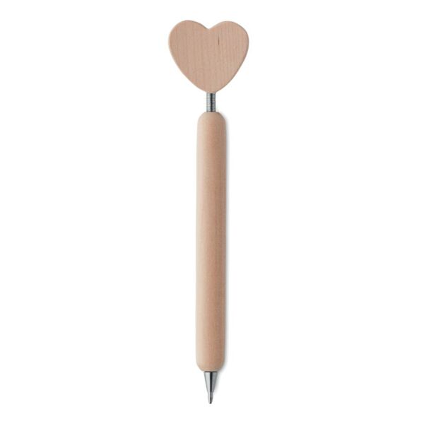 Wooden pen with heart on top Thumbnail