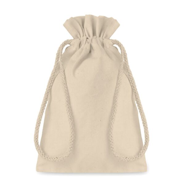 Small Cotton draw cord bag Thumbnail
