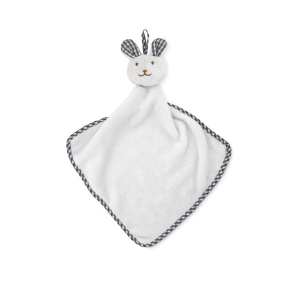 Plush rabbit design baby towel Thumbnail