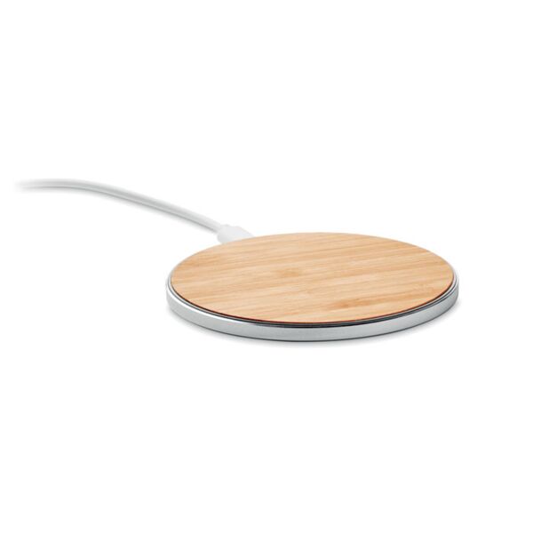 Bamboo wireless charger 10W Thumbnail