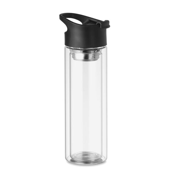 Double wall glass bottle 380ml Thumbnail