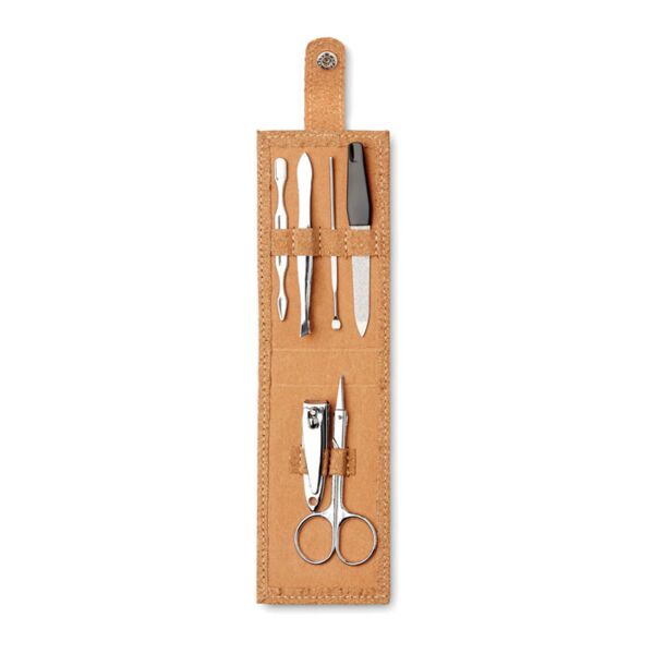 Cork 6 piece manicure set Thumbnail
