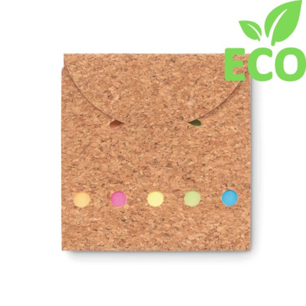 Cork sticky note memo pad Thumbnail