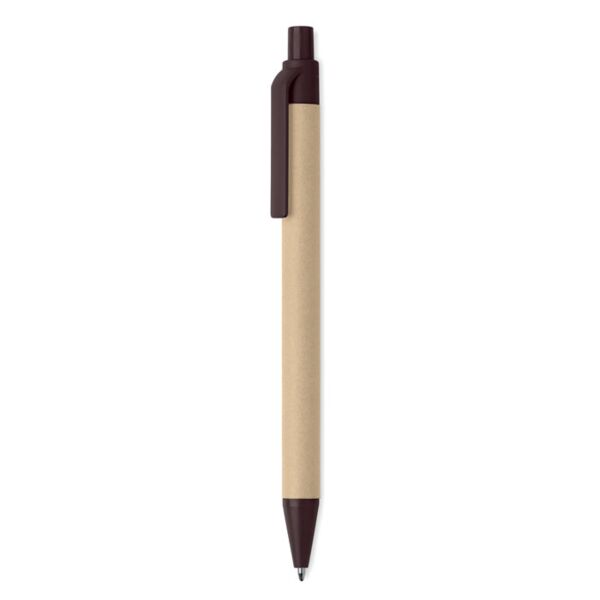 Push ball pen coffee husk/ABS Thumbnail