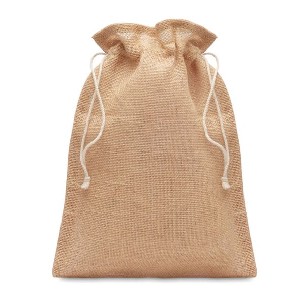 Medium jute gift bag 25 x 32cm Thumbnail