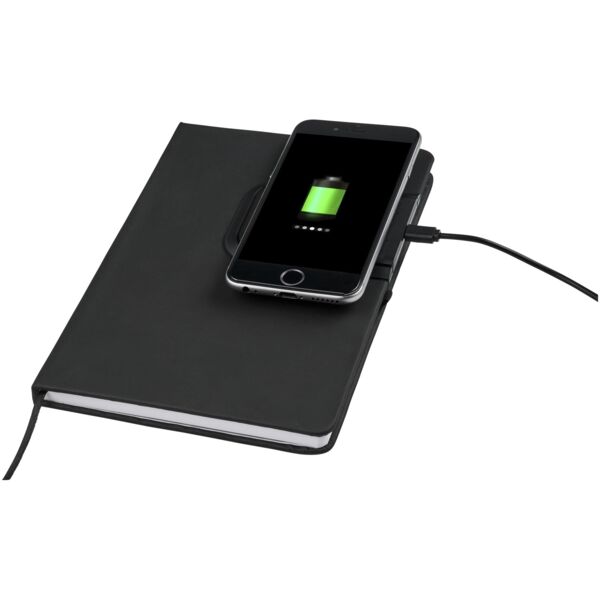 Cation notebook with wireless charging pad Thumbnail