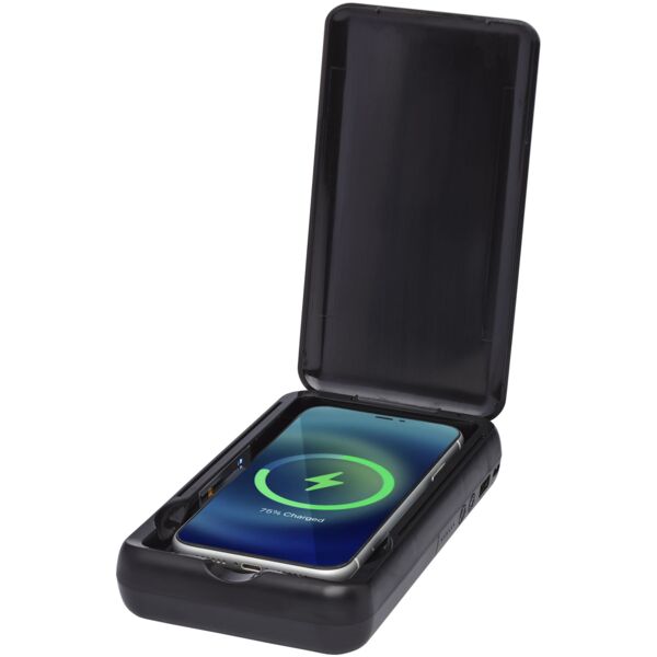 Nucleus UV smartphone sanitizer with 10.000 mAh wireless power bank Thumbnail