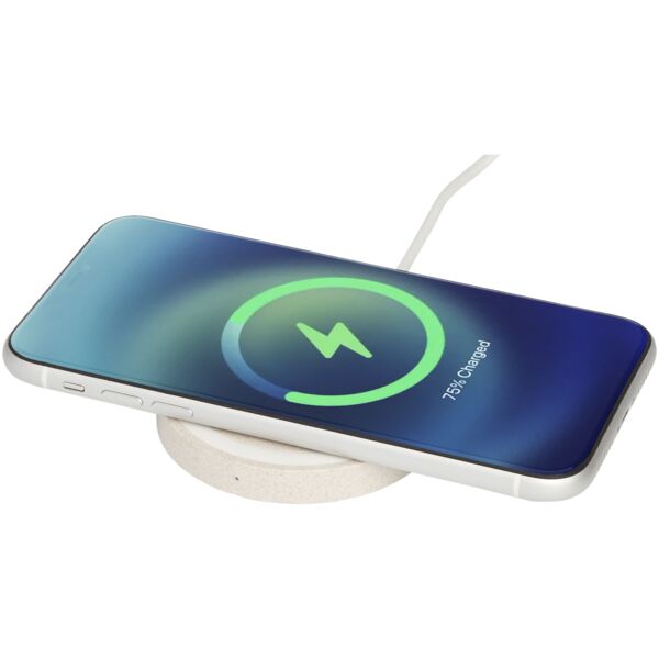Naka 5W wheat straw wireless charging pad Thumbnail