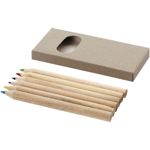 Ayola 6-piece coloured pencil set Thumbnail